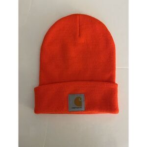 Carhartt Unisex One Size Bright‎ Orange Knit Winter Beanie